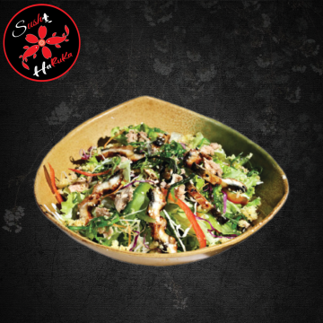 SALAD LƯƠN NHẬT VÀ CÁ NGỪ NƯỚNG