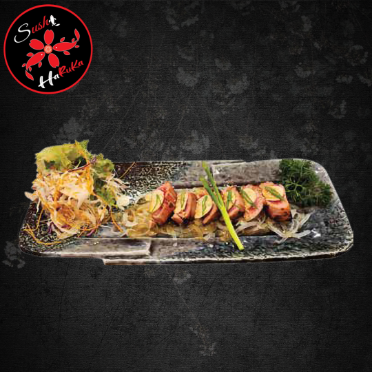 CÁ NGỪ NƯỚNG TÁI SỐT PONZU