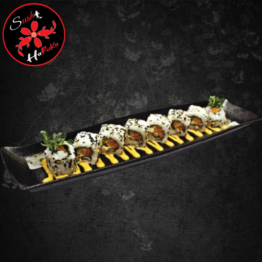 CUỐN CÁ HỒI SỐT DYNAMITE