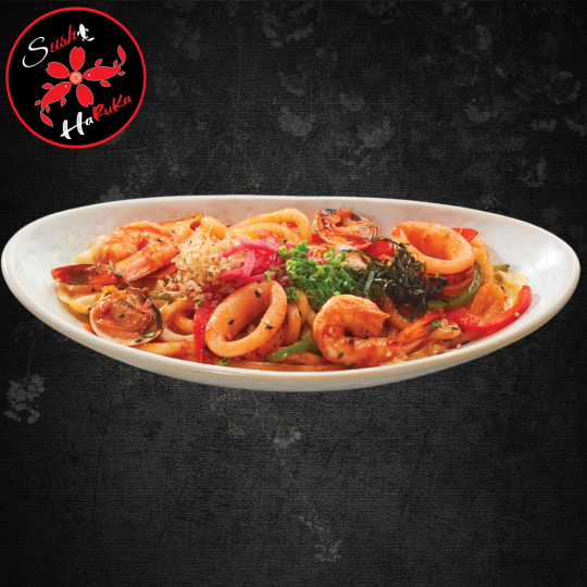 UDON XÀO HẢI SẢN